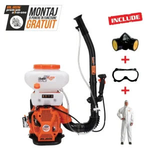 Atomizor RURIS A 102 + kit echipament de lucru {masca+ochelari+salopeta } 2.9 CP pe stoc în Brașov RURIS Transilvania Fraenksys