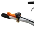 Motosapă RURIS DAC 7000 ACC4, 7 CP, roți cauciuc 4.00-8, include model RURIS 7000K și accesorii ACC4: rariță, plug, adaptor, dispozitiv scos cartofi, roți metalice 400 fără manicot, cultivator, remorcă Ruris 450S pe stoc la RURIS Brasov