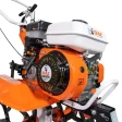 Motosapa pe benzina Ruris DAC 6000K, putere 7 CP, 208 CC, 4 timpi, 2+1 viteze, 83 cm latime lucru, 29 cm adancime lucru, contine: freze + roata