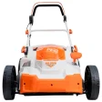 Mașină de tuns gazon/iarbă pe acumulator RURIS RXI 4344E Power Alfa UP, 2 x 20 V, lățime tăiere 43 cm, înălțime tăiere 25 – 75 mm, funcție de mulcire, sac colector 50 L, include: încărcător + 2 acumulatori 20 V 4.0 Ah