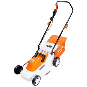 Mașină de tuns gazon electrică RURIS RXE1500, 1500 W, 37 cm lățime tăiere, 3 trepte, sac colector 35 L