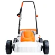 Mașină de tuns gazon electrică RURIS RXE1500, 1500 W, 37 cm lățime tăiere, 3 trepte, sac colector 35 L