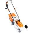 Mașină de tuns gazon electrică RURIS RXE1500, 1500 W, 37 cm lățime tăiere, 3 trepte, sac colector 35 L