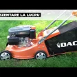 Mașina de tuns gazon/iarbă pe benzină RURIS DAC 110XL, putere 2.5 CP, 79 CC, 4 timpi, 40 cm lățime lucru, 5 trepte de tăiere, înălțime tăiere 25–65 mm, sac colector 45 L