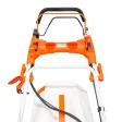 Mașină de tuns gazon/iarbă autopropulsată pe benzină RURIS RX441S, putere 5.7 CP, 196 CC, 4 timpi, 50.8 cm lățime lucru, 25–75 mm înălțime lucru, carcasă metal, 65 L sac colector, rezervor 1 L