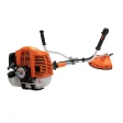 Motocoasă de tuns gazon/iarbă pe benzină Ruris DAC 310, putere 2.5 CP, motor TEZ, 2 timpi, diametru tăiere 20 cm, conține: bobină fir + disc 3 lame