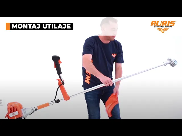 motocoasa-de-umar-RR460C-putere-3-CP-21 Motocoasă de tuns gazon/iarbă pe benzină Ruris DAC 510, putere 3.5 CP, 62 CC, motor TEZ, 2 timpi, diametru tăiere 21 cm, conține: bobină fir + disc 3 lame + disc 8 dinți + disc 80 dinți Vidia