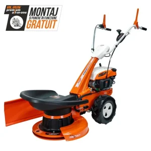 Motocositoare cu tambur pe benzină RURIS 877K, putere 4 CP, 170 CC, motor 4 timpi, 1 viteză, lățime lucru 57 cm