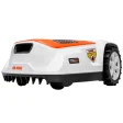 Robot de tuns gazon RURIS RXR800, lățime de lucru 180 mm, suprafață de lucru 800 mp, acumulator Li-Ion, 20V, 2Ah, pantă 25 grade