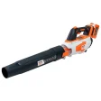 Suflantă de grădină pe acumulator RURIS 1224e Power Alfa UP (conține acumulator + încărcător), 20V, volum aer 570 mc/h, viteză 40 m/s, turație 16.000 rpm