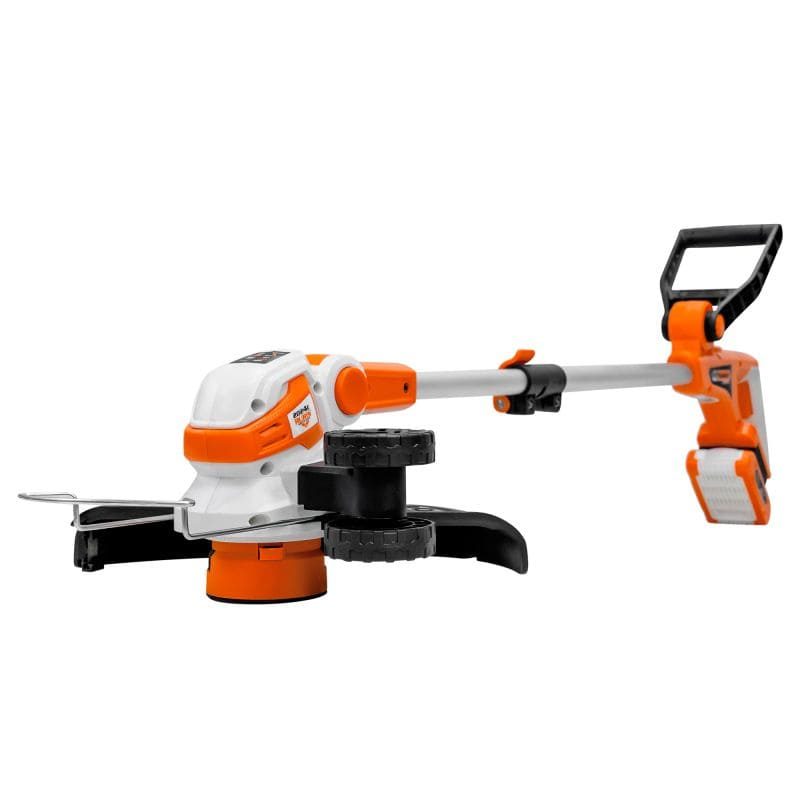 trimmer-de-tuns-gazon-pe-acumulator-RURIS-2024e-Power-Alfa-UP-5 Trimmer de tuns gazon/iarbă pe acumulator RURIS 2024e Power Alfa UP, 20 V, lățime tăiere 30 cm, protecție plante, include încărcător + acumulator 20 V 4.0 Ah