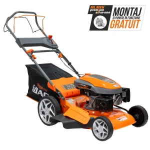 Mașină de tuns gazon/iarbă autopropulsată pe benzină RURIS DAC 120XLS