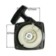 Demaror RURIS PSA103-1-53 pentru atomizor RURIS A102, A103, A103S, HERCULES 100, 3WF-2.6, 3WF-2.7