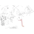 Picior suport RURIS PS6500K-3-22, pentru motocultoarele RURIS 6500K