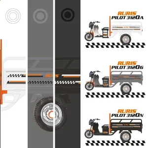 Triciclu electric RURIS Pilot 3120 pe stoc la RURIS Transilvania în Brașov