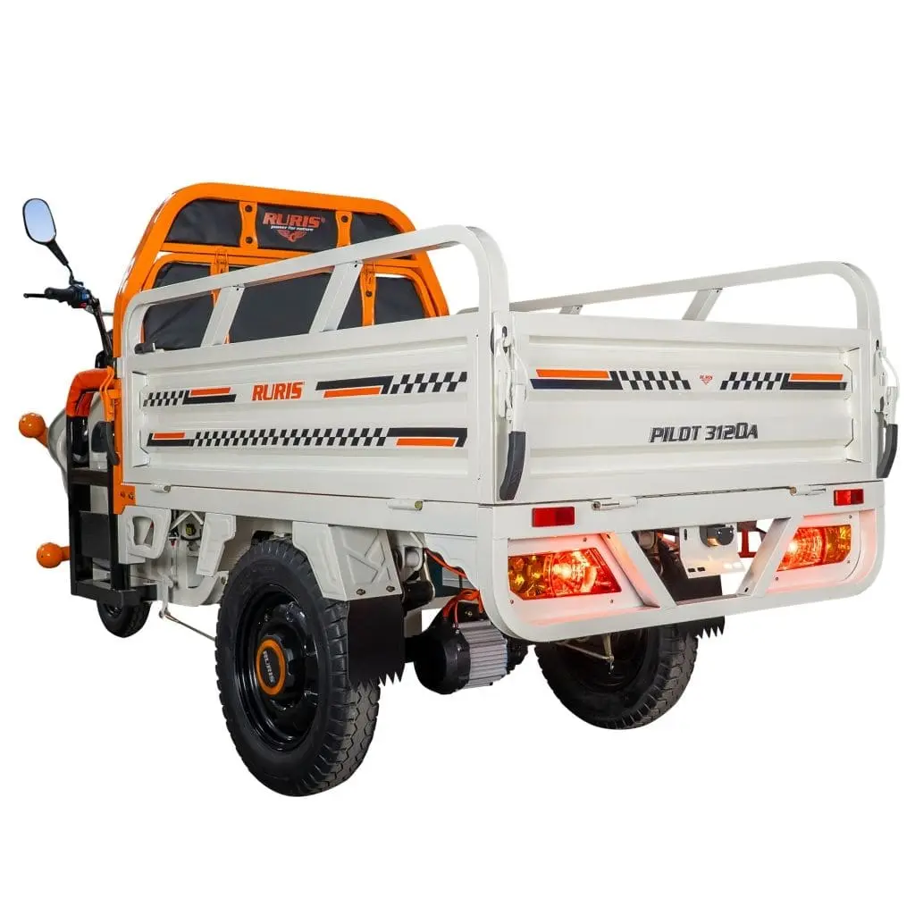 Triciclu electric RURIS Pilot 3120A alb pe stoc la RURIS Transilvania în Brașov