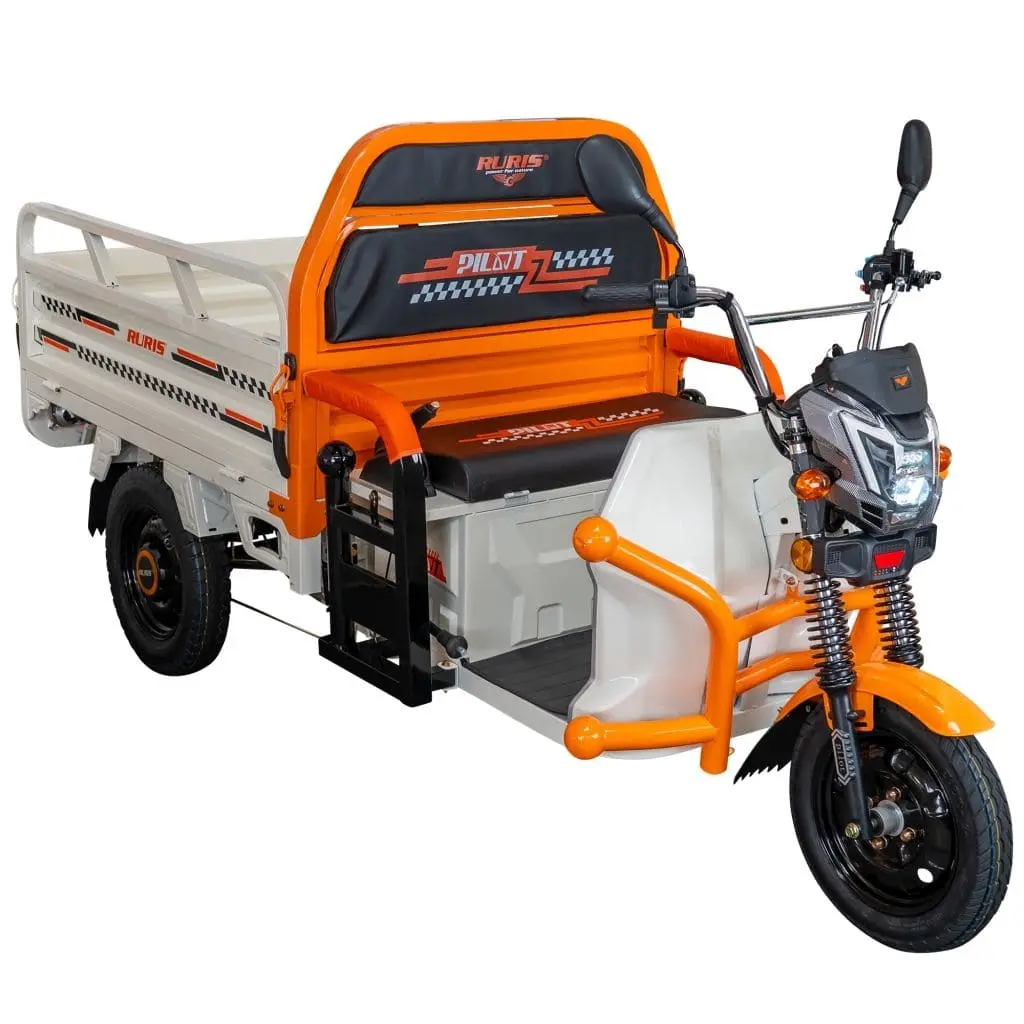 Triciclu electric RURIS Pilot 3120A alb pe stoc la RURIS Transilvania în Brașov