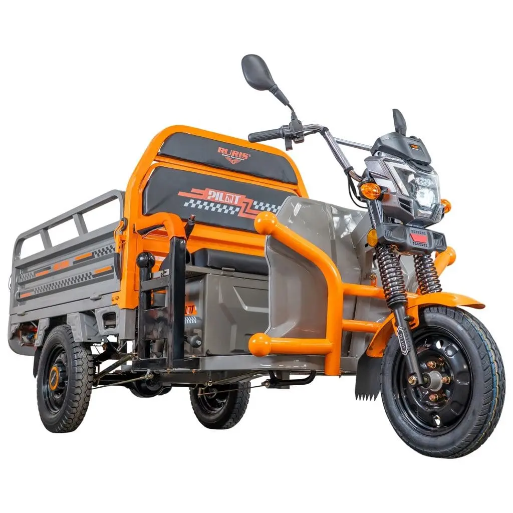 Triciclu electric RURIS Pilot 3120G gri pe stoc la RURIS Transilvania în Brașov