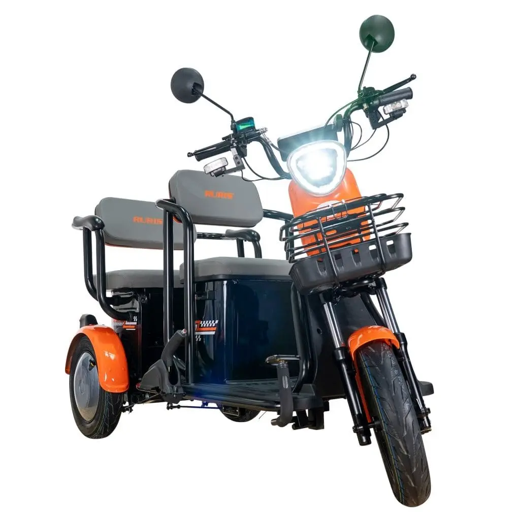 Triciclu electric RURIS Pilot 3020N negru pe stoc la RURIS Transilvania în Brașov