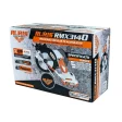 Ferăstrău circular RURIS RMX3140 pe acumulator, motor fără perii, 6800 rpm, disc 140 mm, adâncime tăiere 50 mm, unghi reglabil 0°–45°, LED, greutate 1.8 kg