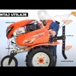 Motosapă semiprofesională RURIS 7500 ACC4, motor 7 CP, transmisie pe curea și lanț, lățime de lucru reglabilă, iluminare LED și compatibilitate cu multiple accesorii pentru lucrări agricole.