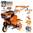 Motosapă semiprofesională RURIS 7500 ACC4, motor 7 CP, transmisie pe curea și lanț, lățime de lucru reglabilă, iluminare LED și compatibilitate cu multiple accesorii pentru lucrări agricole.