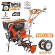 Motosăpătoare profesională RURIS 1001KSD Start, motor diesel 11 CP, freze reglabile 750–1250 mm, pornire la cheie, transmisie robustă și compatibilitate cu accesorii agricole.