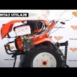 Motosăpătoare profesională RURIS 918K, motor 18 CP, freze cu lățime reglabilă 750–1100 mm, pornire la cheie, transmisie pe pinioane conice și compatibilitate cu multiple accesorii.