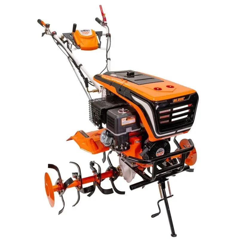 motosapatoare-profesionala-ruris-918k-ruris-brasov-ruris-transilvania-_7_ Motosăpătoare profesională RURIS 918K, motor 18 CP, freze cu lățime reglabilă 750–1100 mm, pornire la cheie, transmisie pe pinioane conice și compatibilitate cu multiple accesorii.