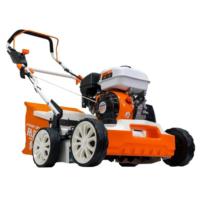 scarificator-gazon-ruris-rxh999-motor-general-engine-4-timpi-5-3-cp-212-cc-400-mm-sac-45-l-_3_ Scarificator gazon RURIS RXH999, motor General Engine 4 timpi, 5,3 CP, 212 cc, lățime de lucru 400 mm, sac colector 45 l, carcasă șasiu metal, pornire manuală