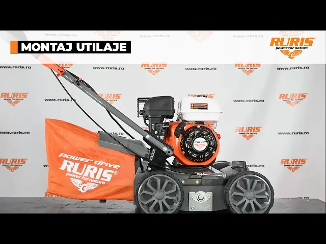 scarificator-gazon-ruris-rxh999-motor-general-engine-4-timpi-5-3-cp-212-cc-400-mm-sac-45-l-video Scarificator gazon RURIS RXH999, motor General Engine 4 timpi, 5,3 CP, 212 cc, lățime de lucru 400 mm, sac colector 45 l, carcasă șasiu metal, pornire manuală