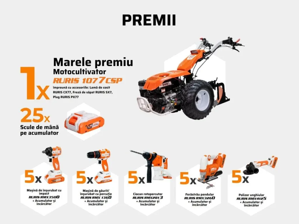 Campanie PROMO Ruris primavara 2026 Când pământul o cere, RURIS îți dă PUTERE!