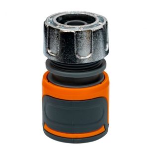 Conector furtun RURIS LUXURY 12, pentru irigare grădină, compatibil furtun 1/2 inch, racordare rapidă, presiune 4-6 bar, ABS, zinc, polipropilenă și TPE