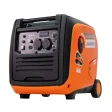 Generator-invertor RURIS R-Power IS4000RC, 4000 W, 5.5 CP, telecomandă, pornire electrică, 230 V, 2 prize, regulator automat de tensiune, roți și mâner