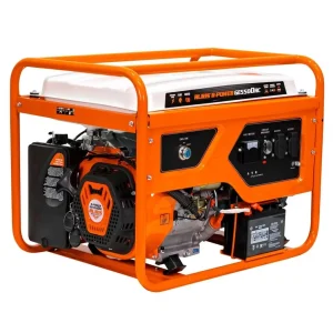 Generator RURIS R-Power GE5500RC, 5500 W, 13 CP, telecomandă, AVR, 230 V, pornire electrică, 2 prize, rezervor 25 l, cadru industrial