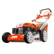 Mașină de tuns gazon RURIS RX500S, motor 4 timpi, 5.7 CP, pornire electrică și manuală, autopropulsie, lățime lucru 530 mm, 5 funcții, sac colector 65 l