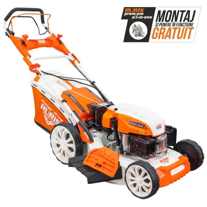 masina-de-tuns-gazon-ruris-rx500s-motor-4-timpi-57-cp-pornire-electrica-manuala-autopropulsie-_4_ Mașină de tuns gazon RURIS RX500S, motor 4 timpi, 5.7 CP, pornire electrică și manuală, autopropulsie, lățime lucru 530 mm, 5 funcții, sac colector 65 l