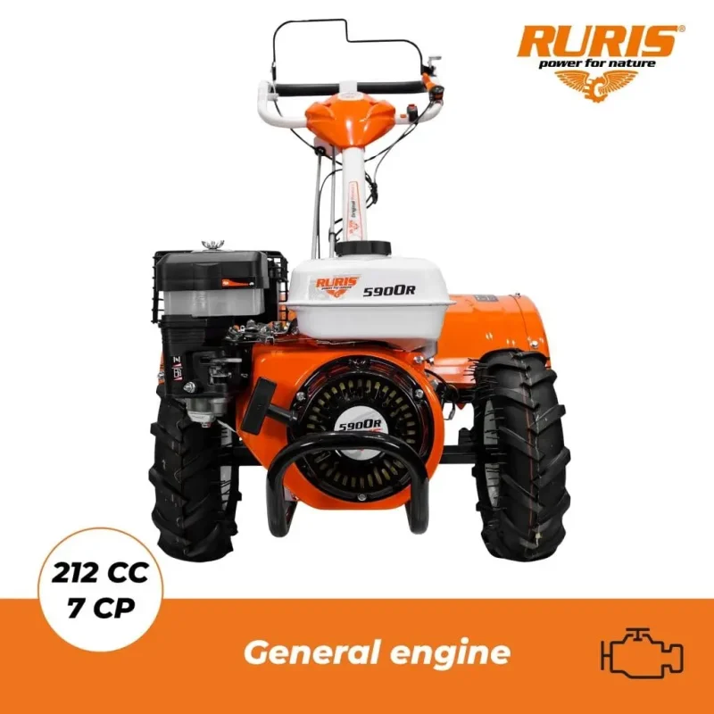 motosapa-ruris-5900r-pds-36-1920-1024-0-0-848_2 Motosapă RURIS 5900R, 7 CP, 212 cc, motor 4 timpi, transmisie pe pinioane, 1 viteză înainte + 1 înapoi, lățime de lucru 640 mm, adâncime de lucru 150 mm