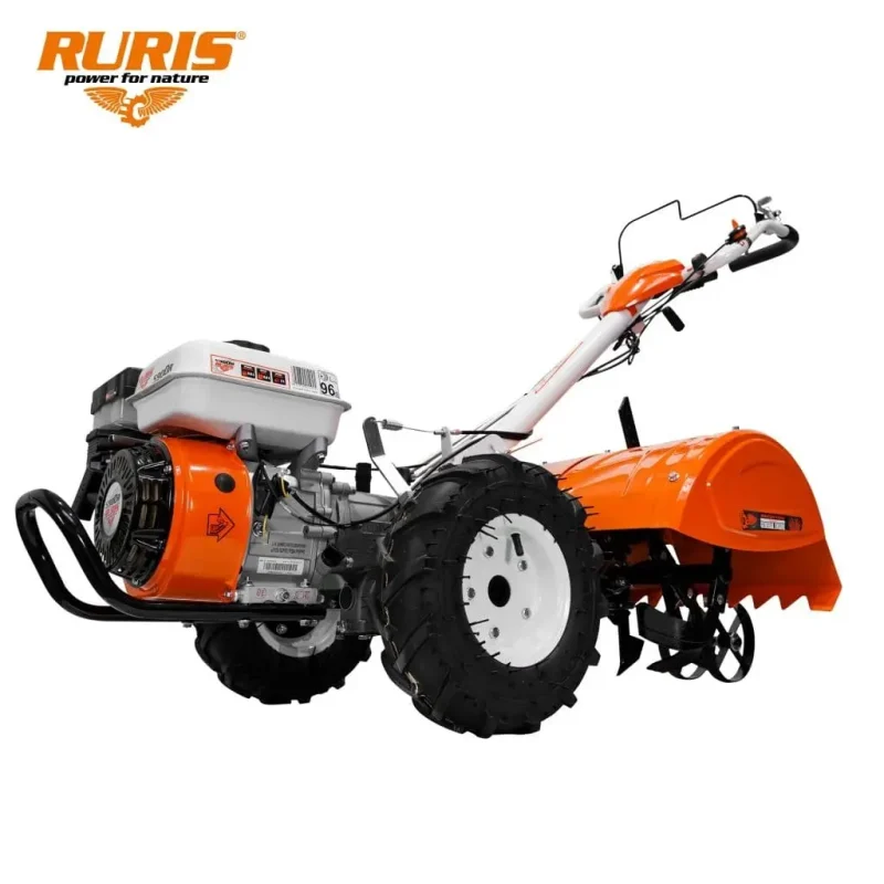 Motosapă RURIS 5900R, 7 CP, 212 cc, motor 4 timpi, transmisie pe pinioane, 1 viteză înainte + 1 înapoi, lățime de lucru 640 mm, adâncime de lucru 150 mm