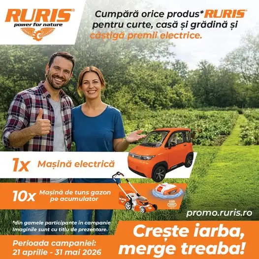 Campanie PROMO Ruris aprilie-mai 2026