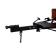 Remorcă RURIS 550S pentru motosape RURIS, capacitate maximă 550 kg, basculare manuală, frânare mecanică cu pedală, roți 4.50-12, benă 1400x1000x450 mm