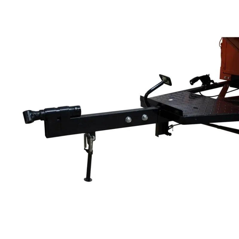 remorca-550s_03 Remorcă RURIS 550S pentru motosape RURIS, capacitate maximă 550 kg, basculare manuală, frânare mecanică cu pedală, roți 4.50-12, benă 1400x1000x450 mm