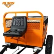Remorcă RURIS 600S 4x4 pentru transport pe teren dificil, capacitate maximă 600 kg, tracțiune 4x4, punte rigidă cu diferențial