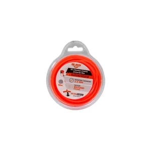 Fir trimmer RURIS 2.4 mm, rotund, 15 m, accesoriu pentru motocoase și trimmere compatibile