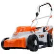 Mașină de tuns gazon pe acumulator RURIS RXI 3744e Power Alfa UP, 2 acumulatori + încărcător dublu, lățime tăiere 370 mm