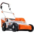 Mașină de tuns gazon pe acumulator RURIS RXI 3744e Power Alfa UP, 2 acumulatori + încărcător dublu, lățime tăiere 370 mm