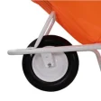 Roabă RURIS RTS 1100P, cuvă plastic 100 L, capacitate maximă 180 kg