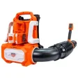 Suflantă pe acumulator RURIS 1284E Power Alfa UP, 2 acumulatori + încărcător dublu, motor fără perii, viteză aer 70 m/s